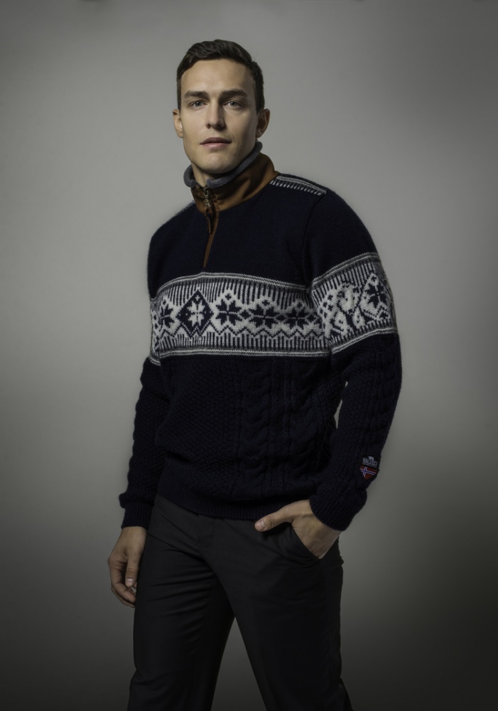 Пуловер мужской Spitzbergen 366 от интернет-магазина натурального трикотажа "SKANTRIKA"