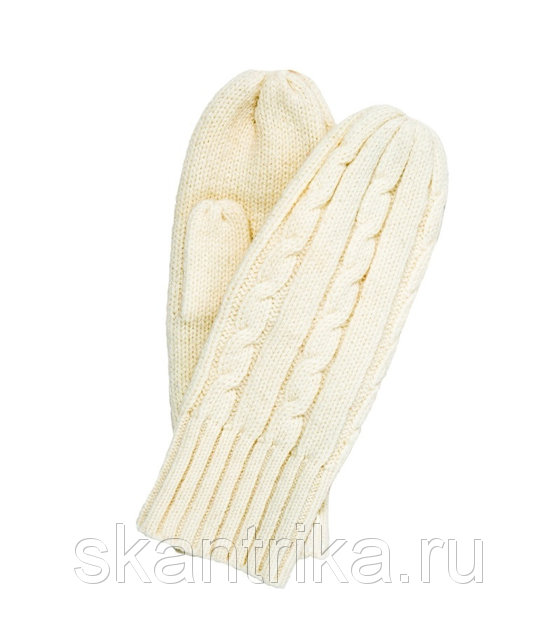 Жаккардовый комплект на зиму (молочный) от интернет-магазина натурального трикотажа "SKANTRIKA"